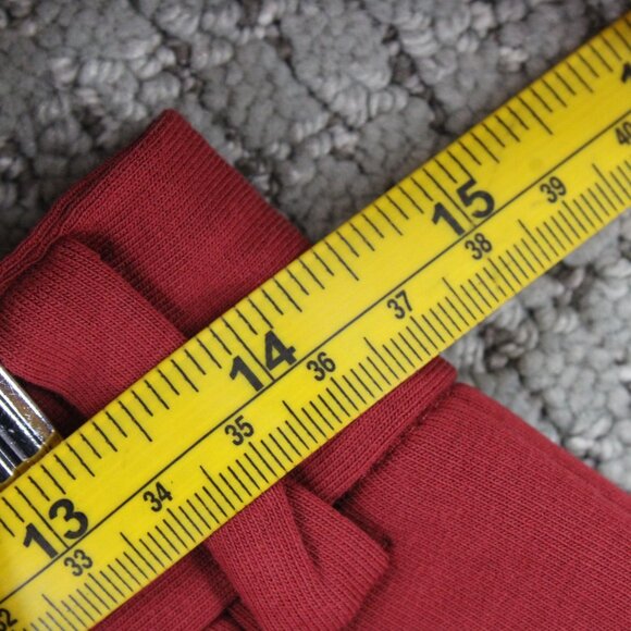 Swet Tailor Chino Shorts Mens Size 28 Red Solid Casual Soft Outdoor NWT - Picture 7 of 9